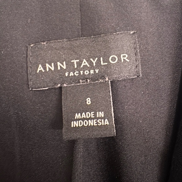 Ann Taylor Black Blazer - Picture 2 of 2